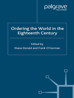 cover image of Ordering the World in the Eighteenth Century